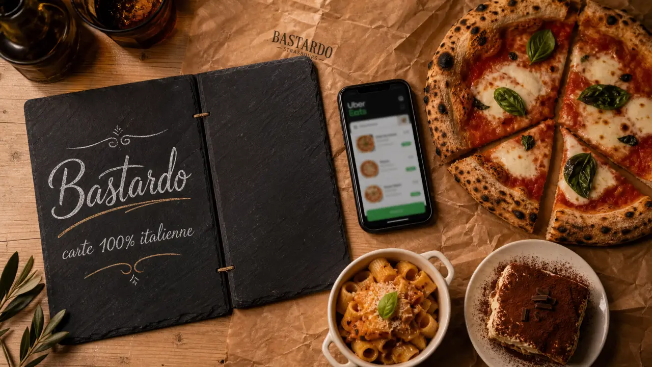 Bastardo Strasbourg : carte 100% italienne, menu presto et Uber Eats