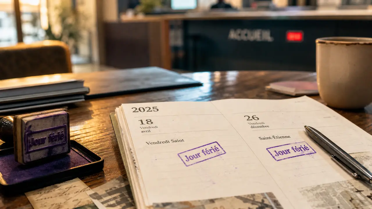 Jour férié Alsace 2025 : calendrier avec Vendredi Saint et date locale