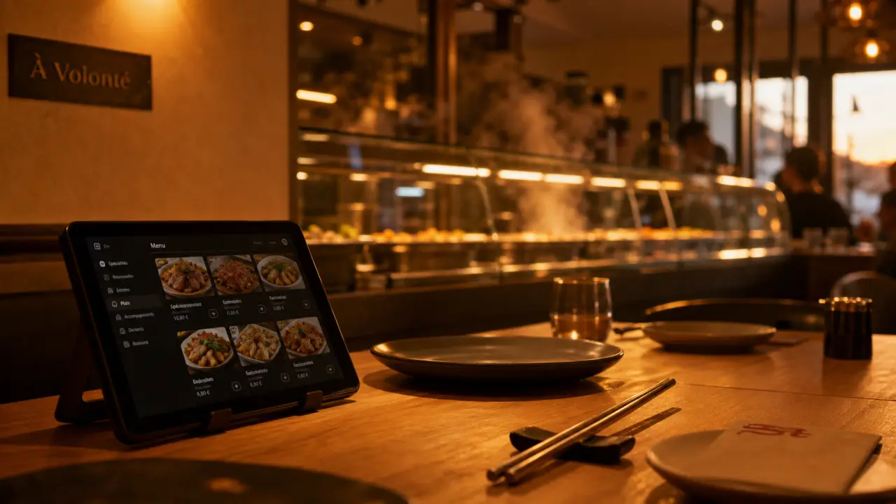 Restaurant volonté Strasbourg : buffet asiatique à volonté