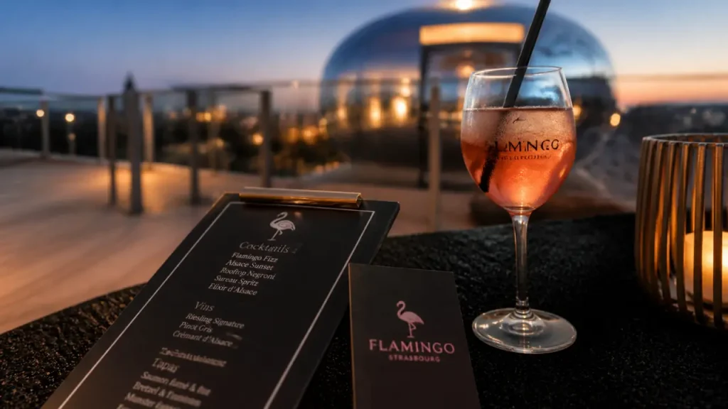 Flamingo Strasbourg : restaurant flottant, rooftop ou salon de thé, lequel choisir pour votre sortie ?
