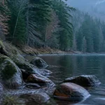 Randonnées lac vert Vosges au bord du Lac Vert de Soultzeren