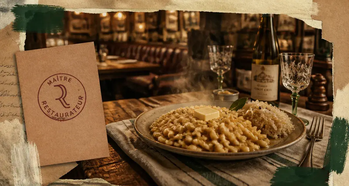 Restaurant alsace bas rhin : spaetzle fumants en winstub traditionnelle