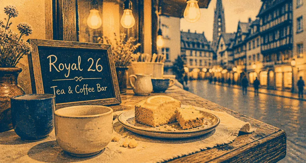 Royal 26 Strasbourg, tea & coffee bar en rue des Juifs