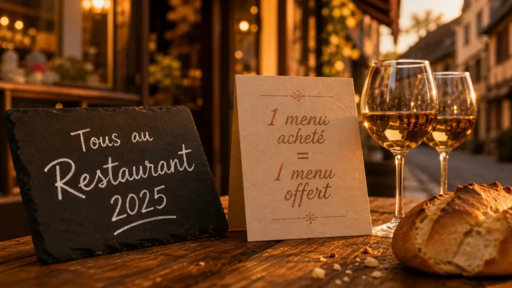 Tous au restaurant 2025 Alsace : offre et restaurants participants
