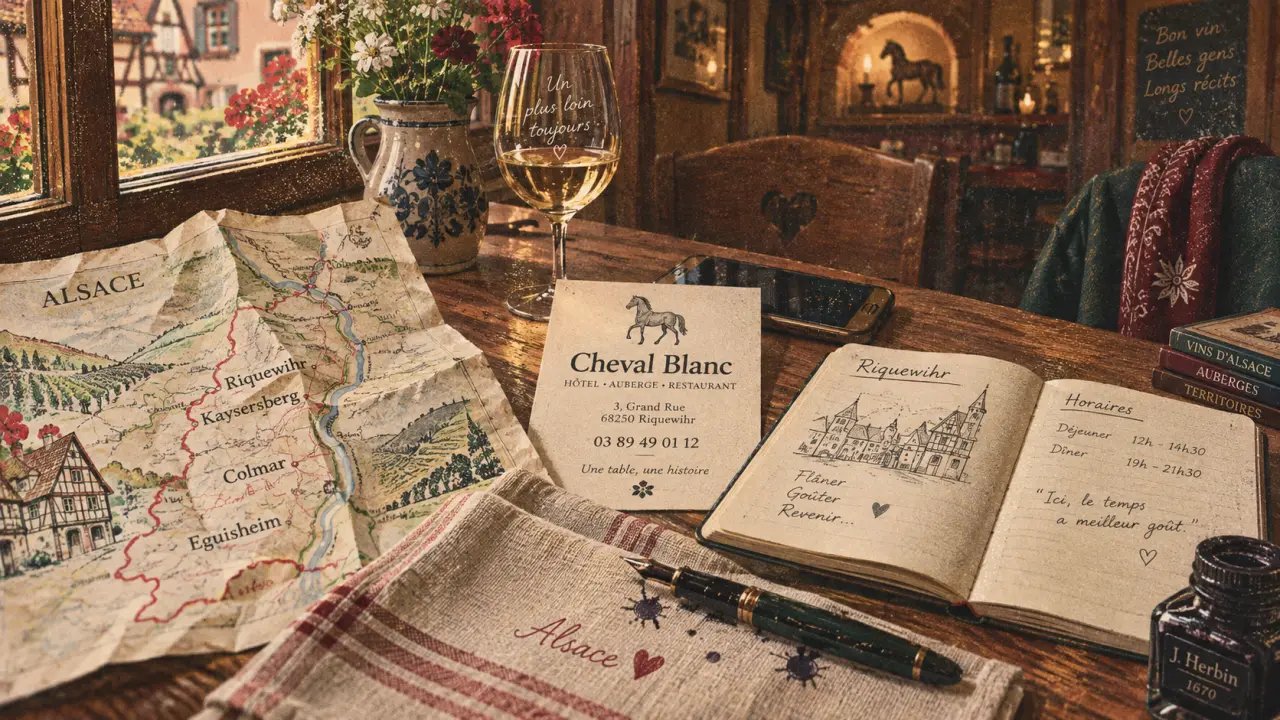 Cheval blanc restaurant Alsace : vérifier l’adresse avant de réserver