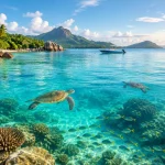 Seychelles : tortues et récifs sans être plongeur