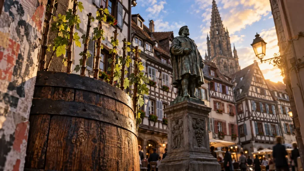 Place des Tripiers à Strasbourg : une petite place marquée par la reconstruction