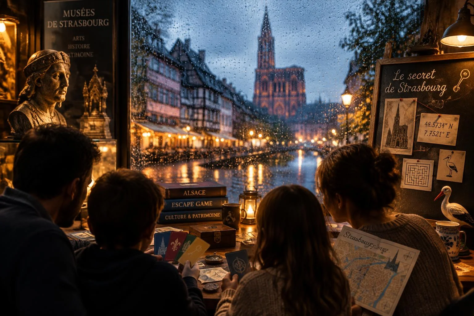 Pluie en Alsace : escape game, musées et loisirs indoor