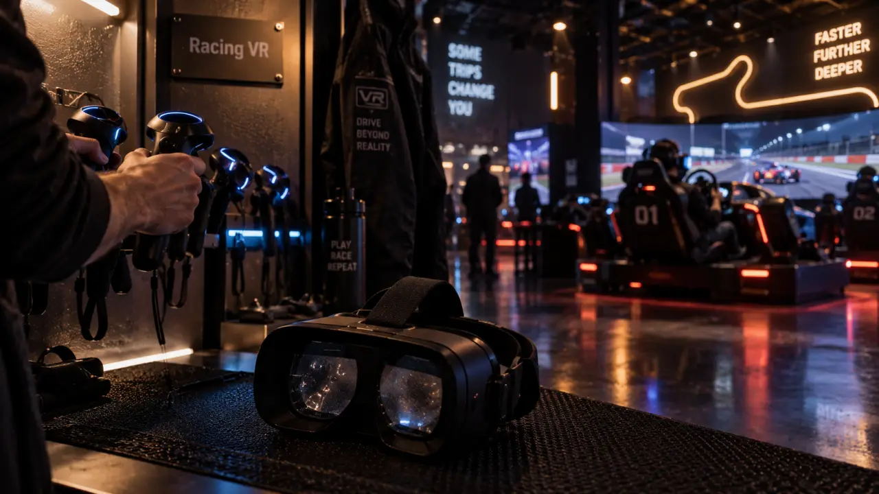 Virtual center strasbourg, centre de réalité virtuelle : casque VR dans un espace VR